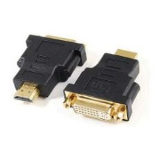 Εικόνα της Adapter Cablexpert HDMI to DVI M/F Black (Polybag) A-HDMI-DVI-3