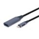 Εικόνα της Adapter Cablexpert USB Type-C to HDMI Space Grey A-USB3C-HDMI-01
