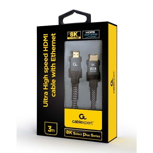 Εικόνα της Καλώδιο Cablexpert Select Plus HDMI M/M with Ethernet 3m Black CCB-HDMI8K-3M
