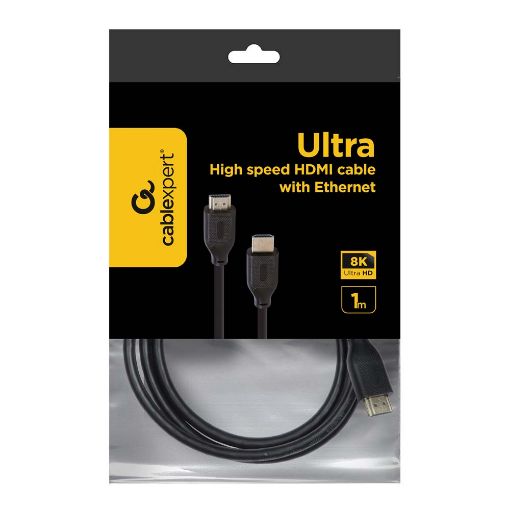 Εικόνα της Καλώδιο Cablexpert Select HDMI M/M with Ethernet 1m Black CC-HDMI8K-1M