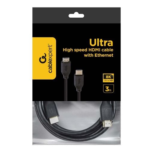 Εικόνα της Καλώδιο Cablexpert Select HDMI M/M with Ethernet 3m Black CC-HDMI8K-3M