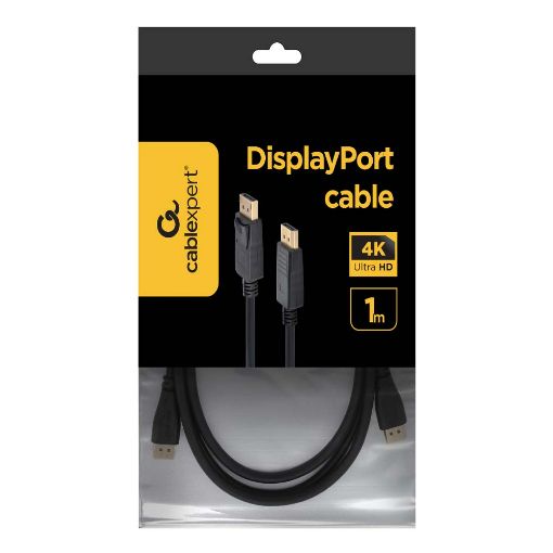 Εικόνα της Καλώδιο Cablexpert DisplayPort M/M 1m Black CC-DP-1M