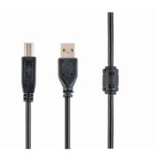 Εικόνα της Καλώδιο Cablexpert USB 2.0 AM/BM 3m Black CCF-USB2-AMBM-10