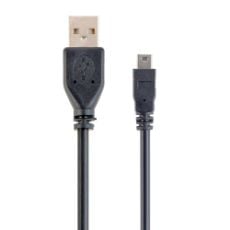 Εικόνα της Καλώδιο Cablexpert USB 2.0 to Mini USB AM/BM 1.8m Black CCP-USB2-AM5P-6