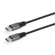 Εικόνα της Καλώδιο Cablexpert Premium DisplayPort M/M 1m Black CC-DP8K-6