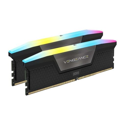 Εικόνα της Ram Corsair Vengeance RGB 32GB (2 x 16GB) DDR5-6000MHz CL36 CMH32GX5M2E6000C36
