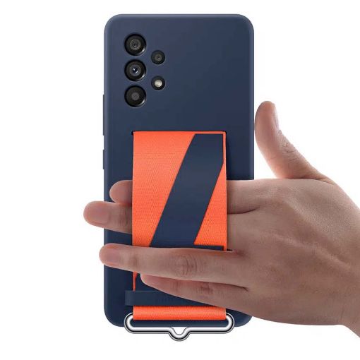 Εικόνα της Θήκη Samsung Galaxy A53 5G Silicone/Strap Navy EF-GA536TNEGWW