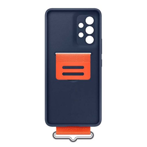 Εικόνα της Θήκη Samsung Galaxy A53 5G Silicone/Strap Navy EF-GA536TNEGWW