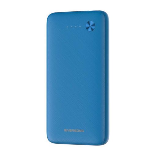 Εικόνα της Power Bank Riversong Horizon 10 Dual USB-A 10.000mAh Blue PB30BL