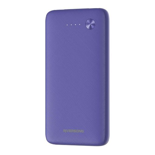 Εικόνα της Power Bank Riversong Horizon 10 Dual USB-A 10.000mAh Purple PB30PU