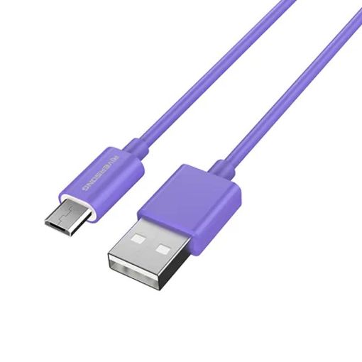 Εικόνα της Καλώδιο Riversong Lotus 08 USB to Micro USB 1.2m Purple CM71PU