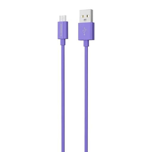 Εικόνα της Καλώδιο Riversong Lotus 08 USB to Micro USB 1.2m Purple CM71PU