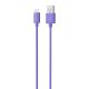 Εικόνα της Καλώδιο Riversong Lotus 08 USB to Micro USB 1.2m Purple CM71PU