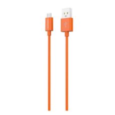 Εικόνα της Καλώδιο Riversong Lotus 08 USB to Micro USB 1.2m Orange CM71O