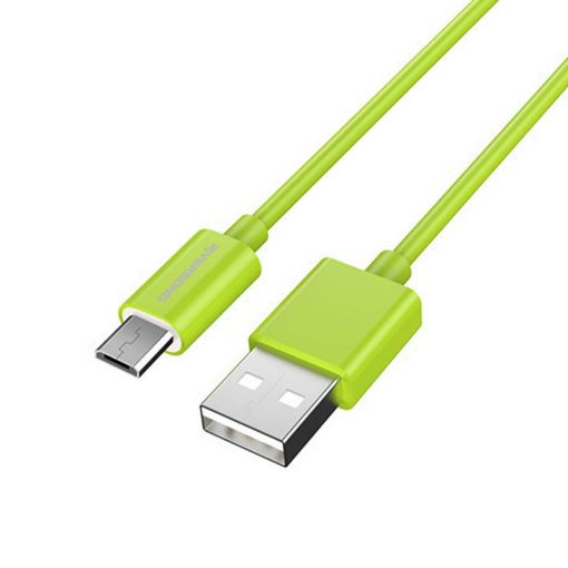 Εικόνα της Καλώδιο Riversong Lotus 08 USB to Micro USB 1.2m Green CM71G