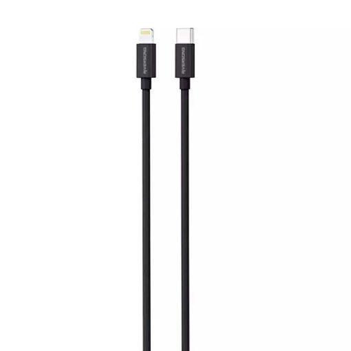 Εικόνα της Καλώδιο Riversong Lotus 08 USB-C to Lightning 1m 20W Black CL76BL