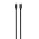Εικόνα της Καλώδιο Riversong Lotus 08 USB-C to USB-C 60W 1m Black CT76BL