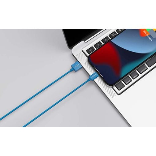 Εικόνα της Καλώδιο Riversong Lotus 08 USB to Lightning 1.2m Blue CL71BU
