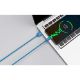 Εικόνα της Καλώδιο Riversong Lotus 08 USB to USB-C 1.2m Blue CT71BU
