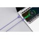 Εικόνα της Καλώδιο Riversong Lotus 08 USB to USB-C 1.2m Purple CT71PU