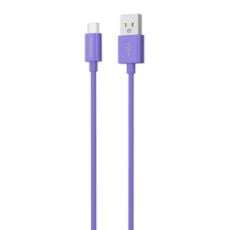 Εικόνα της Καλώδιο Riversong Lotus 08 USB to USB-C 1.2m Purple CT71PU