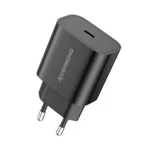 Εικόνα της Φορτιστής Riversong PowerKub 20 USB-C 3A 20W Black AD75CEUBL