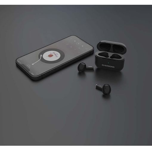 Εικόνα της True Wireless Earbuds Riversong Air Mini Pro Bluetooth Black EA208B