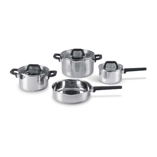 Εικόνα της Σετ Μαγειρικών Σκευών Lamart Pour 7 τμχ Silver LT1119