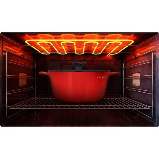 Εικόνα της Κατσαρόλα Αλουμινίου Lamart Alue 2.5Lt Red/Black LT1170