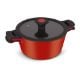 Εικόνα της Κατσαρόλα Αλουμινίου Lamart Alue 2.5Lt Red/Black LT1170