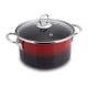 Εικόνα της Κατσαρόλα Lamark Email 2.4Lt 18cm Red/Black LT1181