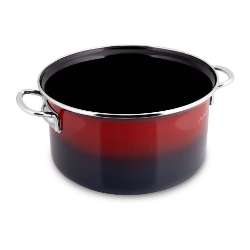 Εικόνα της Κατσαρόλα Lamart Email 3.2Lt 20cm Red/Black LT1182