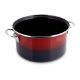 Εικόνα της Κατσαρόλα Lamart Email 3.2Lt 20cm Red/Black LT1182