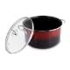 Εικόνα της Κατσαρόλα Lamart Email 4.3Lt 22cm Red/Black LT1182