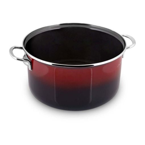 Εικόνα της Κατσαρόλα Lamart Email 4.3Lt 22cm Red/Black LT1182