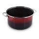 Εικόνα της Κατσαρόλα Lamart Email 4.3Lt 22cm Red/Black LT1182