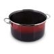 Εικόνα της Κατσαρόλα Lamart Email 5.5Lt 24cm Red/Black LT1184