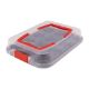 Εικόνα της Ταψί για Muffins με Καπάκι Lamart 35cm Black/Red LT3103