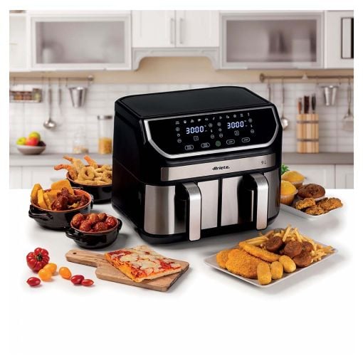 Εικόνα της Φριτέζα Αέρος Ariete 4625 Air Fryer 9L Dual Black/Silver