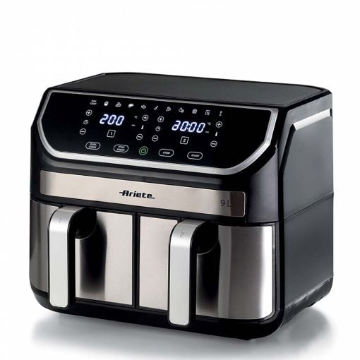 Εικόνα της Φριτέζα Αέρος Ariete 4625 Air Fryer 9L Dual Black/Silver