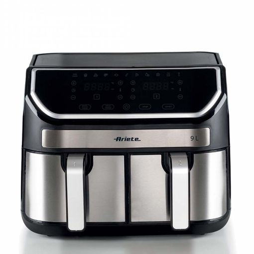 Εικόνα της Φριτέζα Αέρος Ariete 4625 Air Fryer 9L Dual Black/Silver