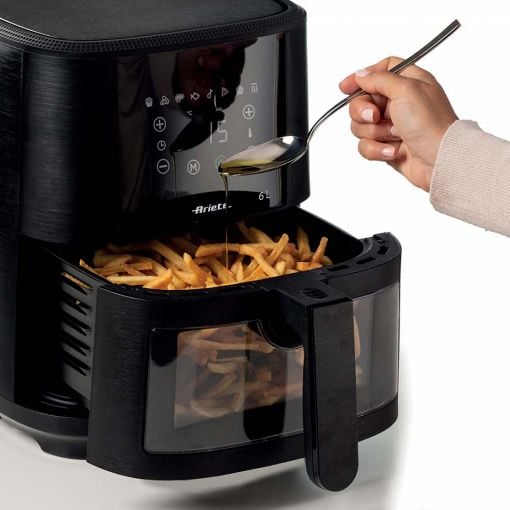 Εικόνα της Φριτέζα Αέρος Ariete 4626 Air Fryer 6L Glass Black