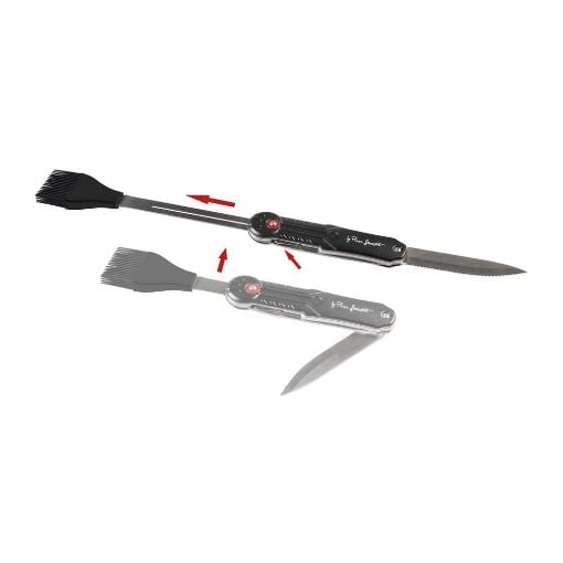 Εικόνα της Lamart Σετ Εργαλείων Ψησίματος 5-In-1 BBQ Black/Silver LT5038