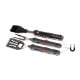 Εικόνα της Lamart Σετ Εργαλείων Ψησίματος 5-In-1 BBQ Black/Silver LT5038
