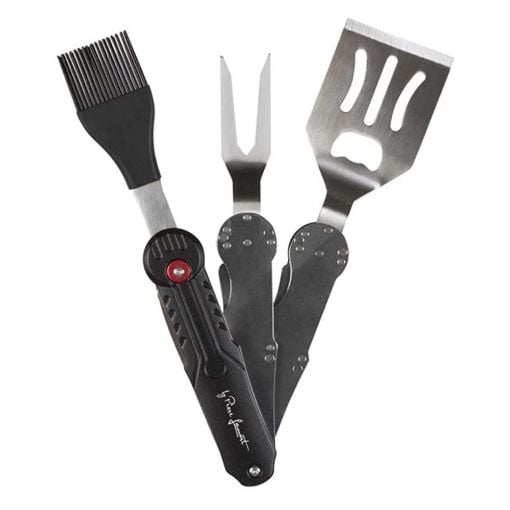 Εικόνα της Lamart Σετ Εργαλείων Ψησίματος 5-In-1 BBQ Black/Silver LT5038