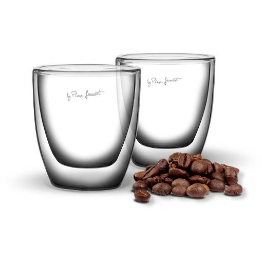 Εικόνα της Σετ Γυάλινα Ποτήρια Espresso Lamart Vaso Clear 2 τμχ LT9009