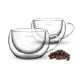 Εικόνα της Σετ Γυάλινα Ποτήρια Cappuccino Lamart Vaso 270ml Clear 2 τμχ LT9012