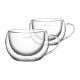Εικόνα της Σετ Γυάλινα Ποτήρια Cappuccino Lamart Vaso 270ml Clear 2 τμχ LT9012