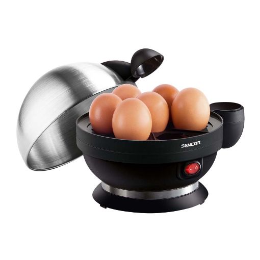 Εικόνα της Βραστήρας Αυγών Sencor SEG 720BS 7 Θέσεων 380W Black/Silver