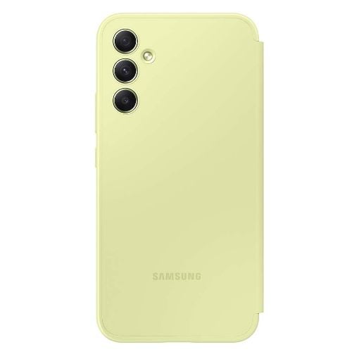 Εικόνα της Θήκη Samsung Galaxy A34 5G Smart View Wallet Lime EF-ZA346CGEGWW